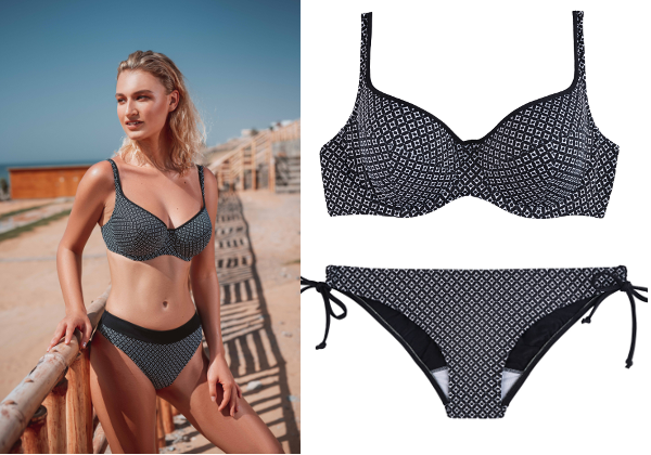 Plavková podprsenka Triola 82219 pro střední prsa